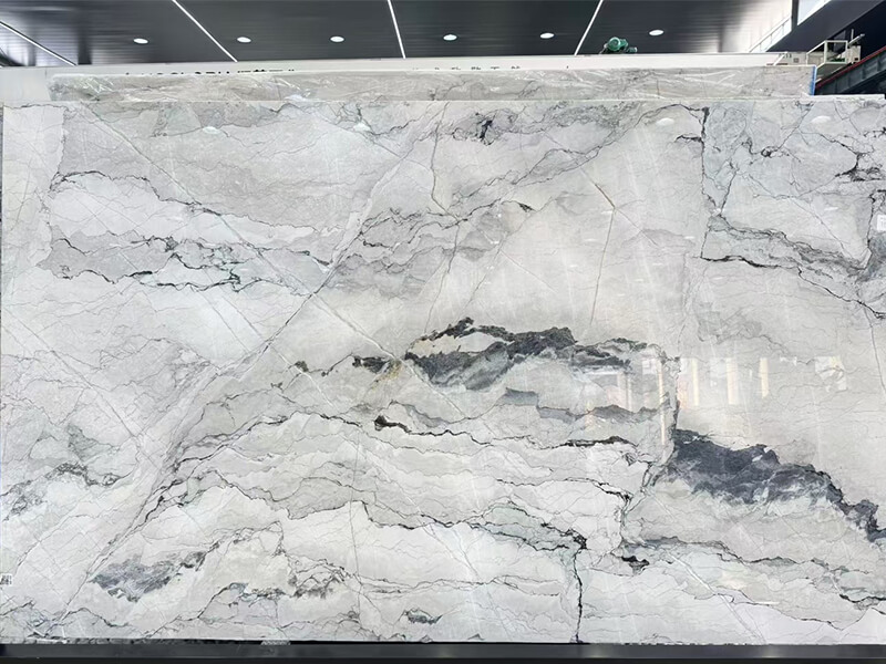White Camouflage Marble Slab White Camouflage Marble Slab