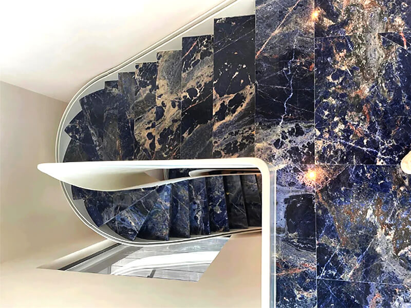 Soladite Blue Quartzite Stairs Soladite Blue Quartzite Stairs