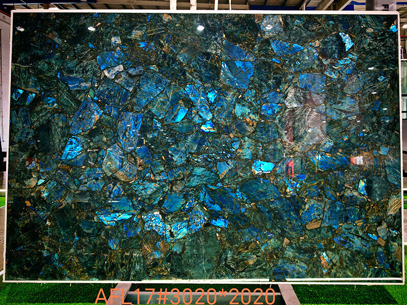 artificial quartz slabs of Labradorite Blue artificial quartz slabs of Labradorite Blue