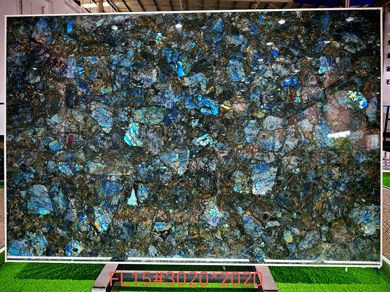 artificial quartz slabs of Labradorite Blue artificial quartz slabs of Labradorite Blue