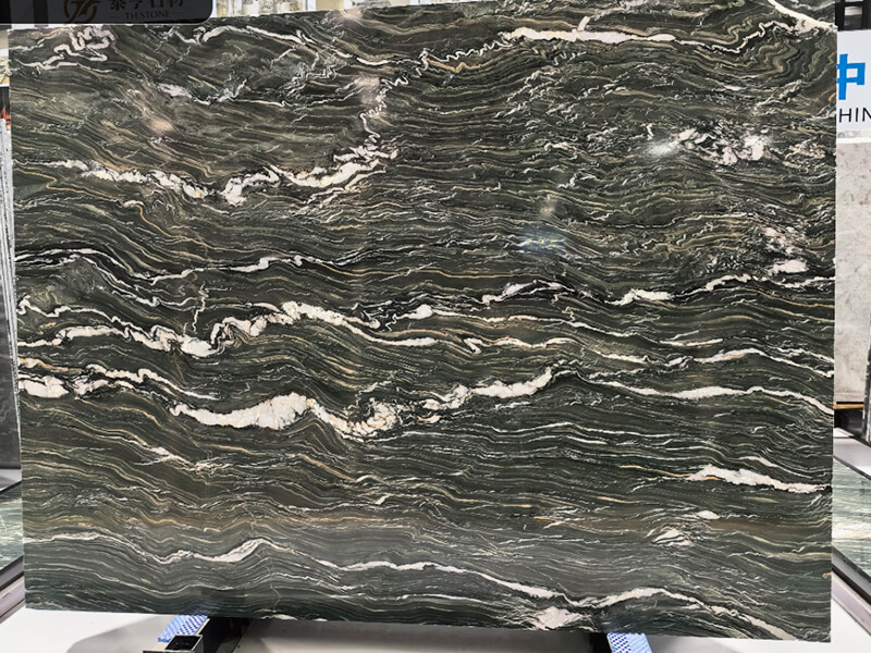 Green Silk Quartzite Slab