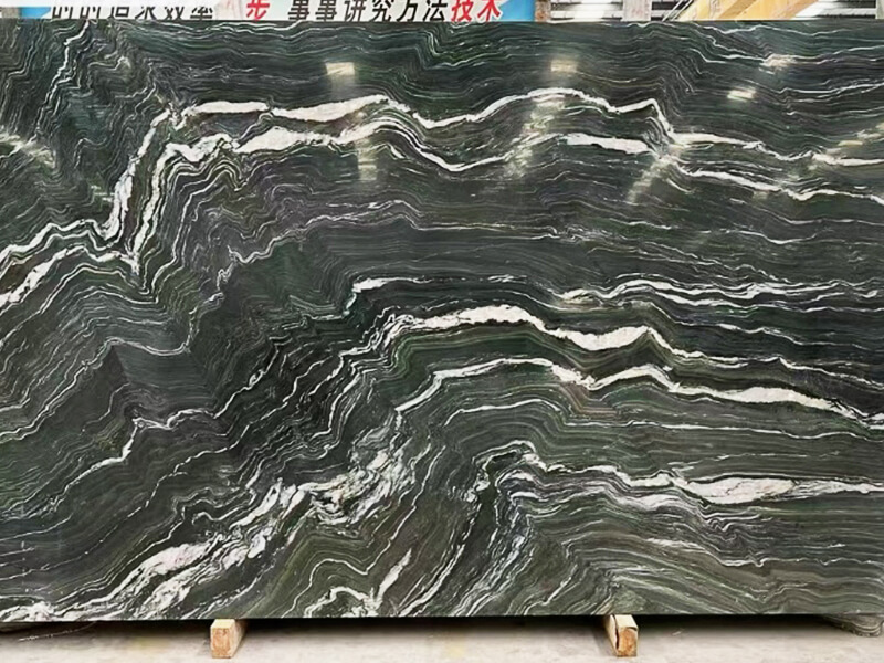 Green Silk Quartzite Slab