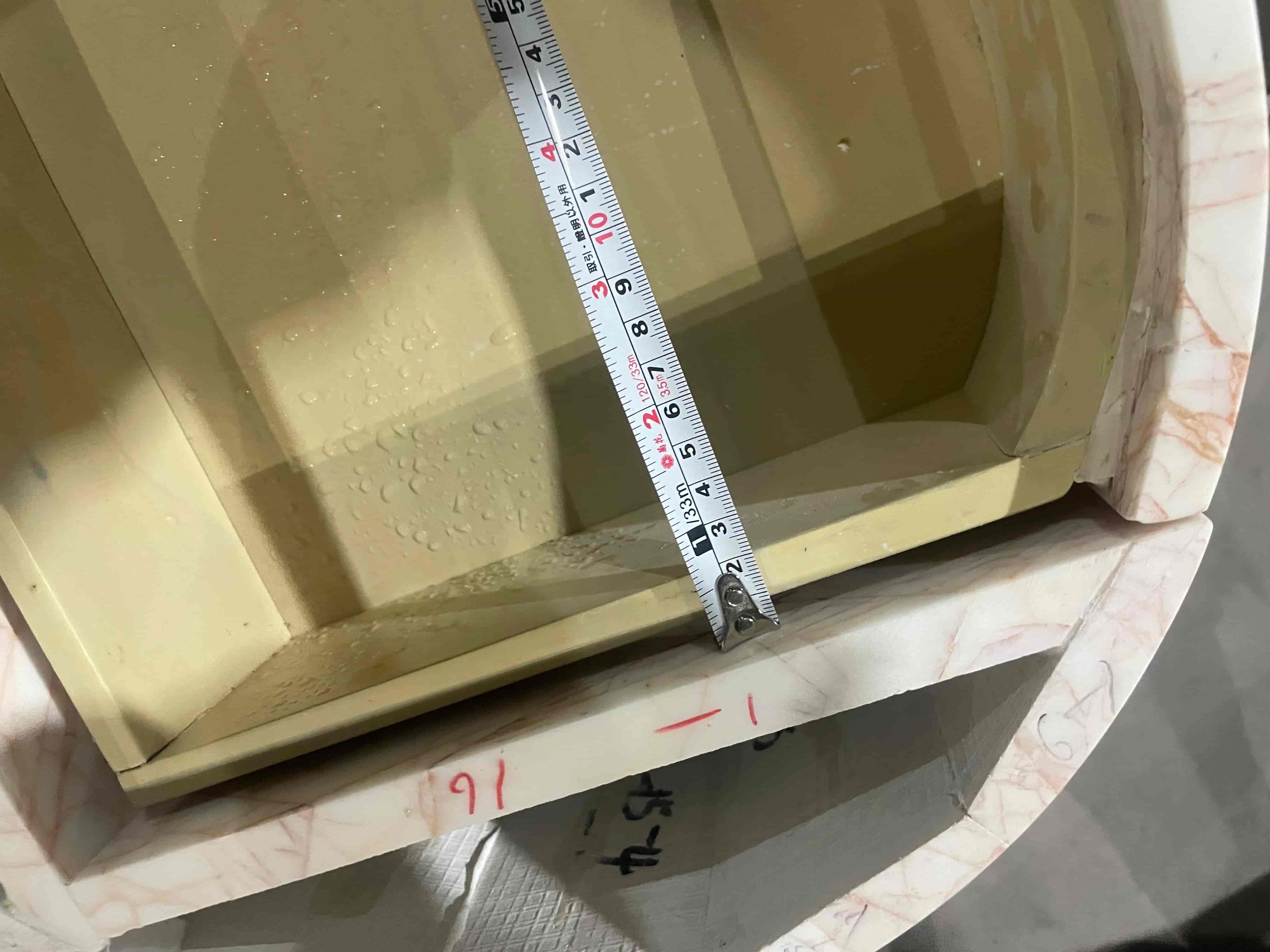 Light Luxury marble Bedside Table