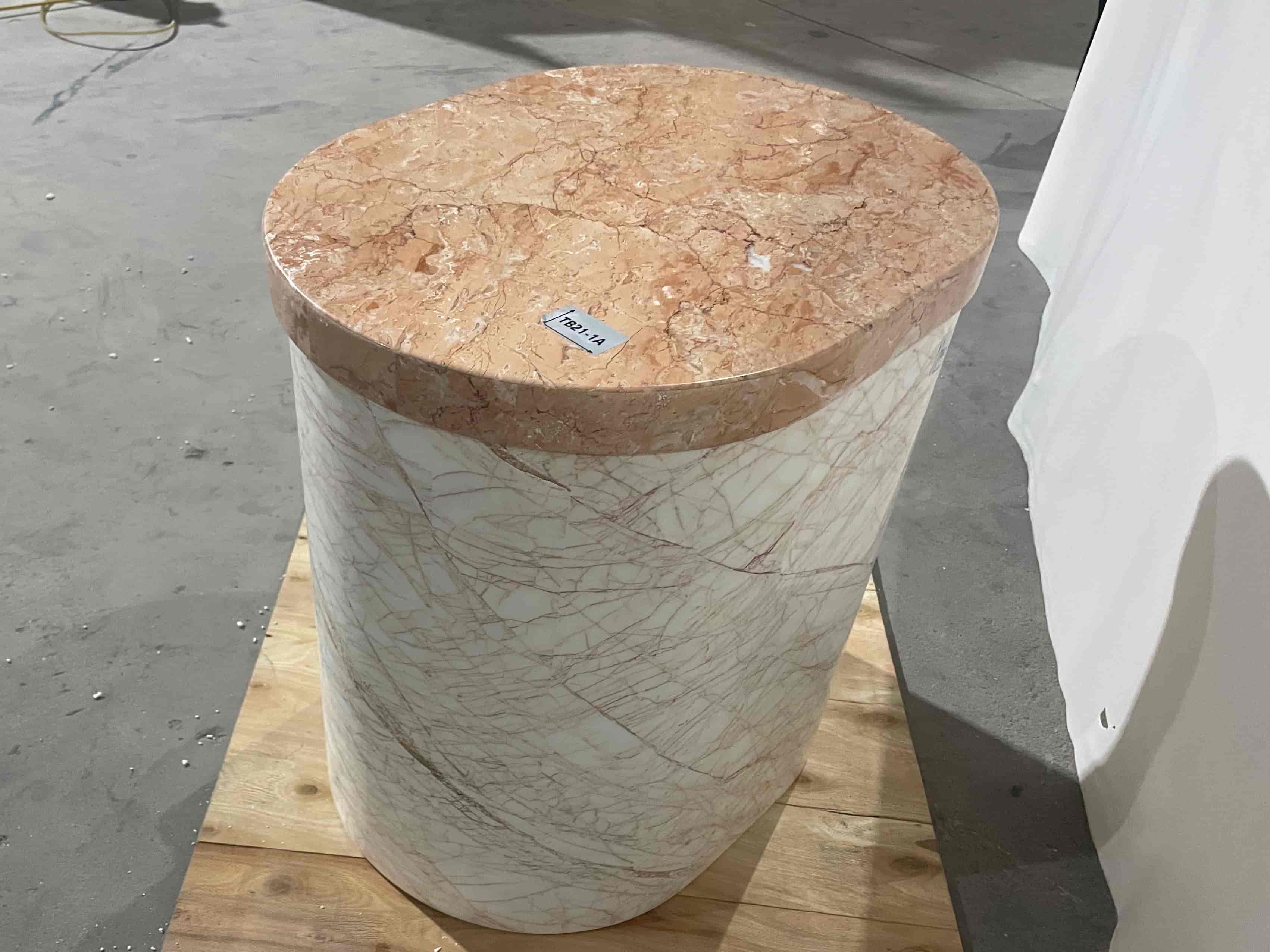 Light Luxury marble Bedside Table