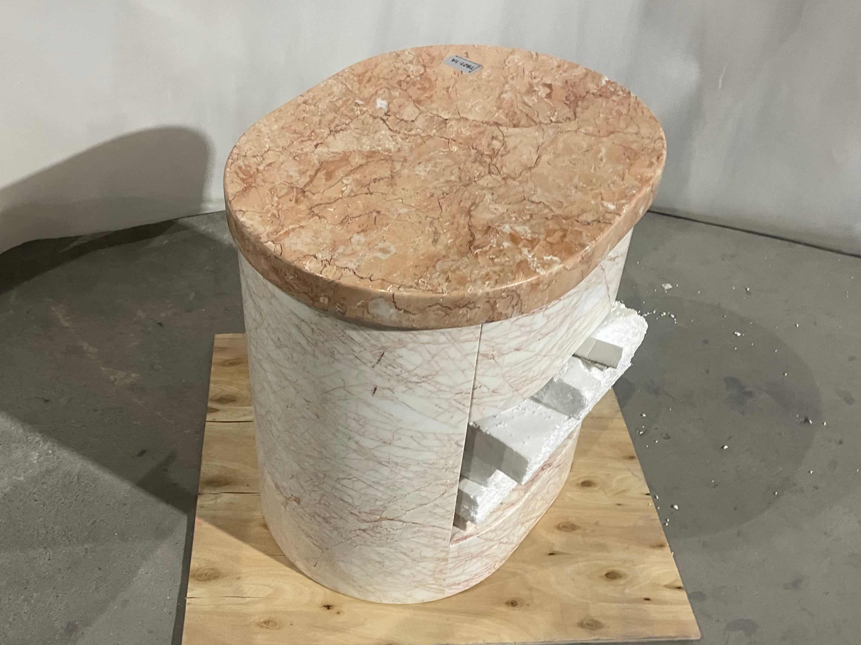 Light Luxury marble Bedside Table