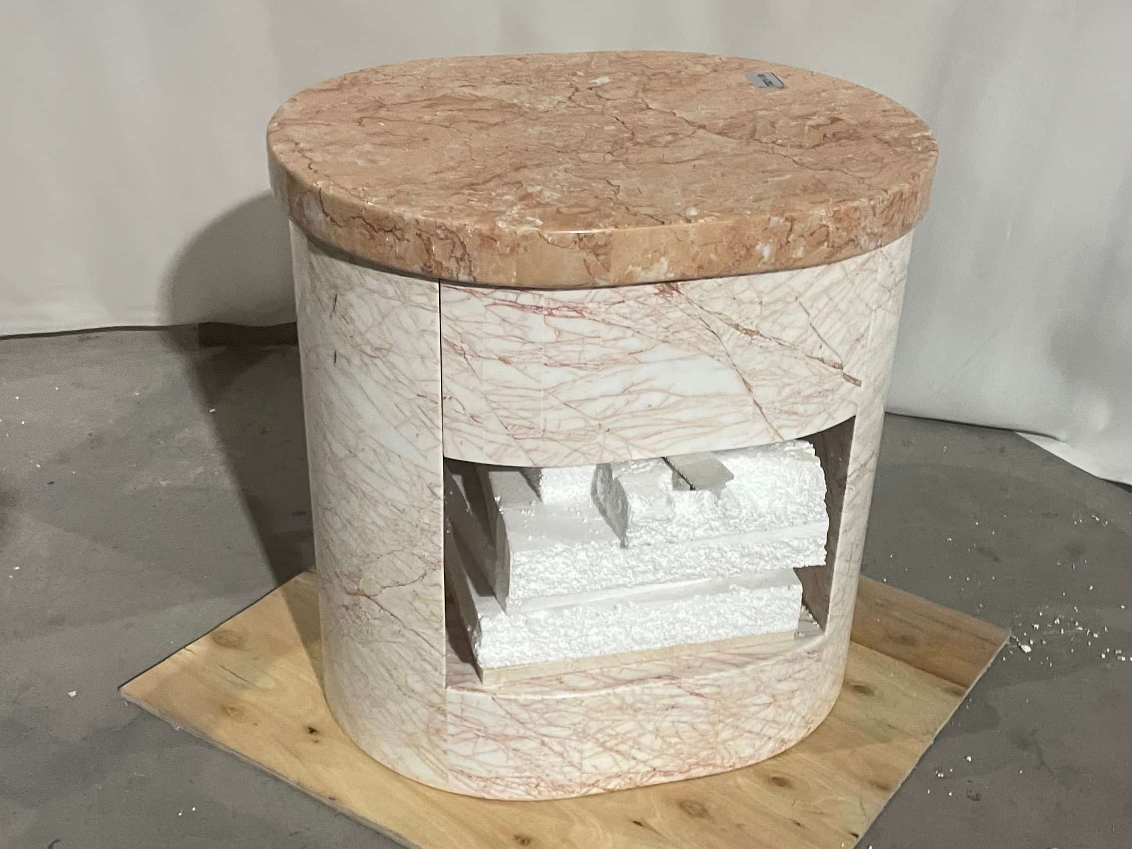 Luxury marble bedside furniture Luxury marble bedside furniture