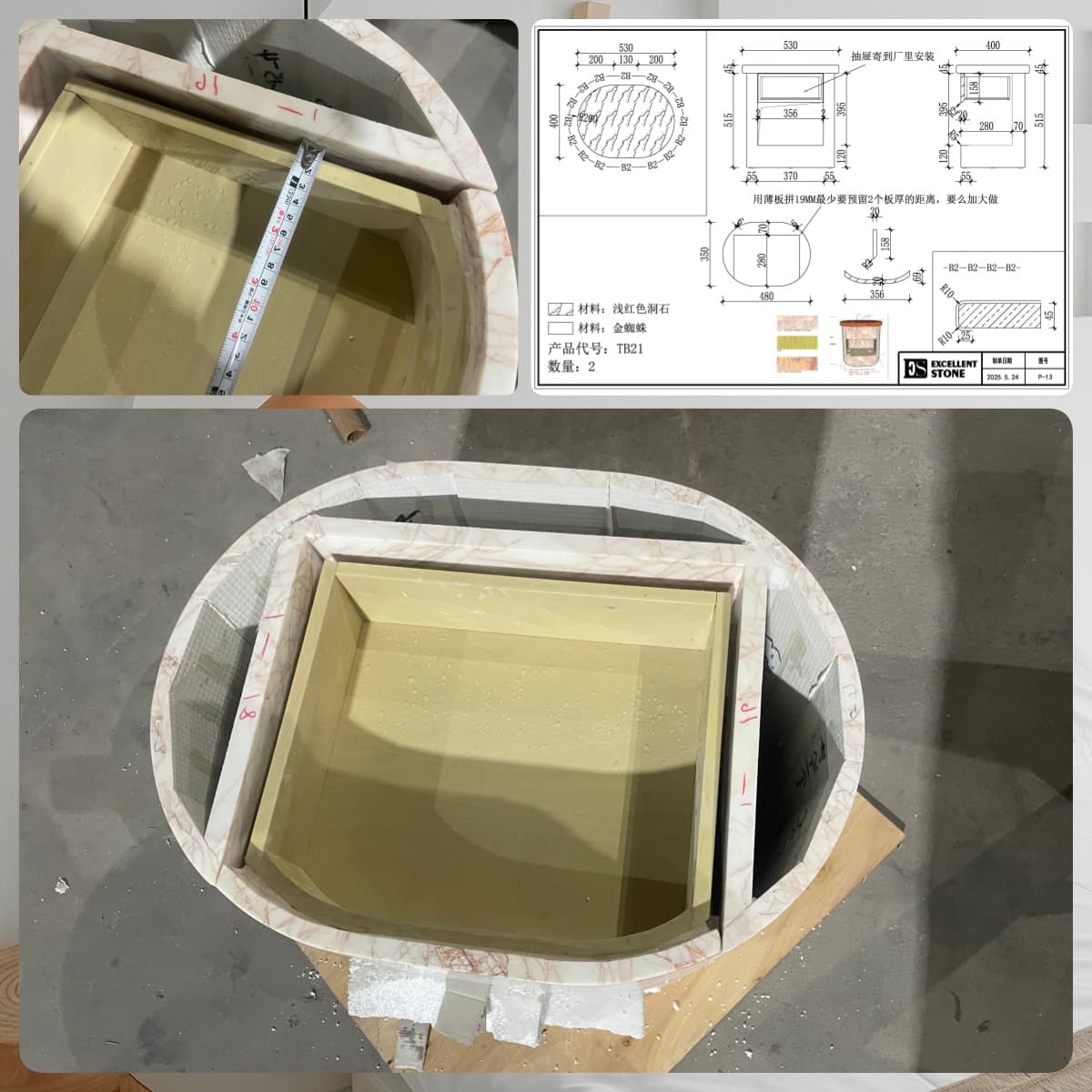 Luxury marble bedside furniture Luxury marble bedside furniture