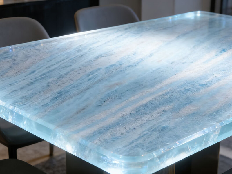 Cristallo Quartzite Kitchen