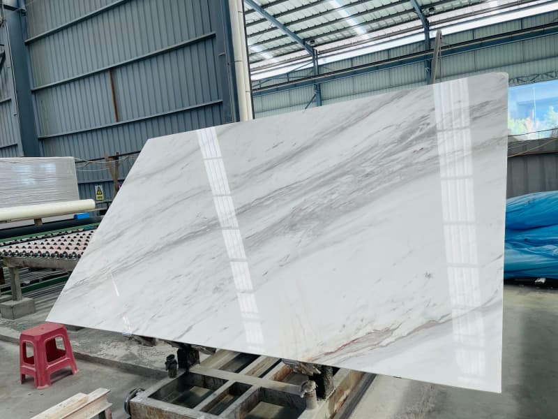 Volakas White marble slabs