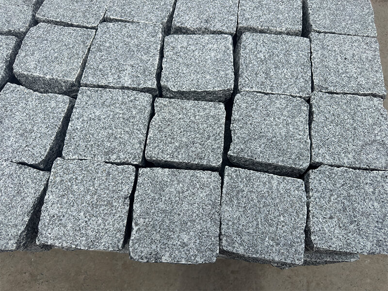 Light Grey Granite Cobblestone