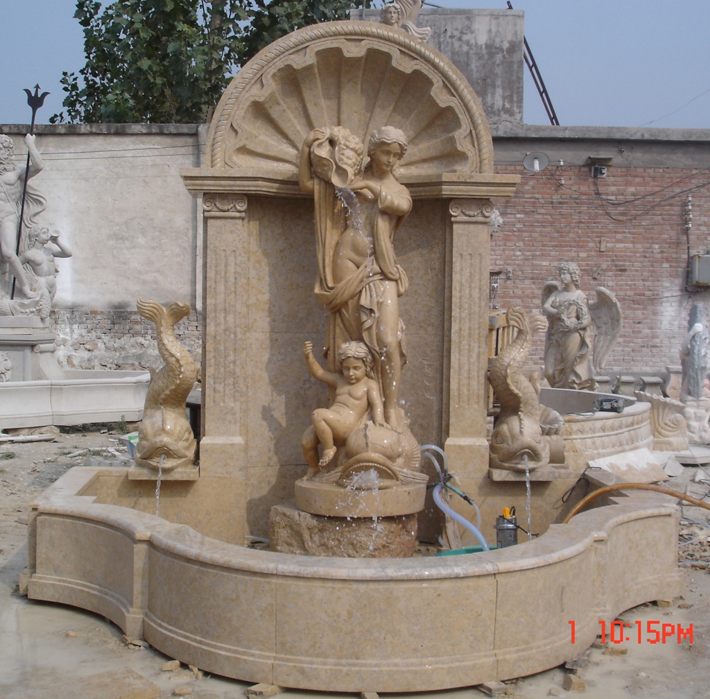 Modern Stone Fountain