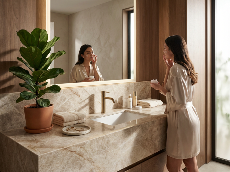 Jinghu Spring Dawn Marble Countertop Jinghu Spring Dawn Marble Countertop