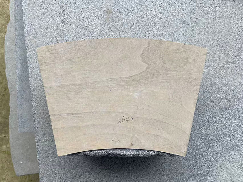 Cambodian G654 Dark Grey Fire pit