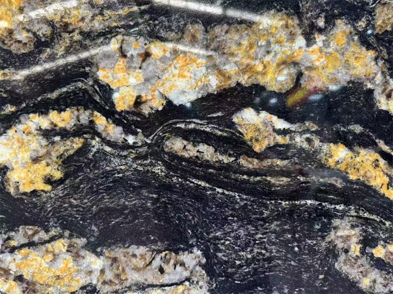 gold and marble side table