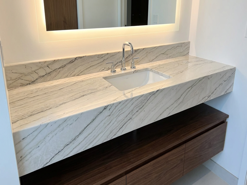 Quartzite Bathroom Vanity