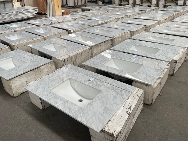 Prefabricated Marble Vanity Top