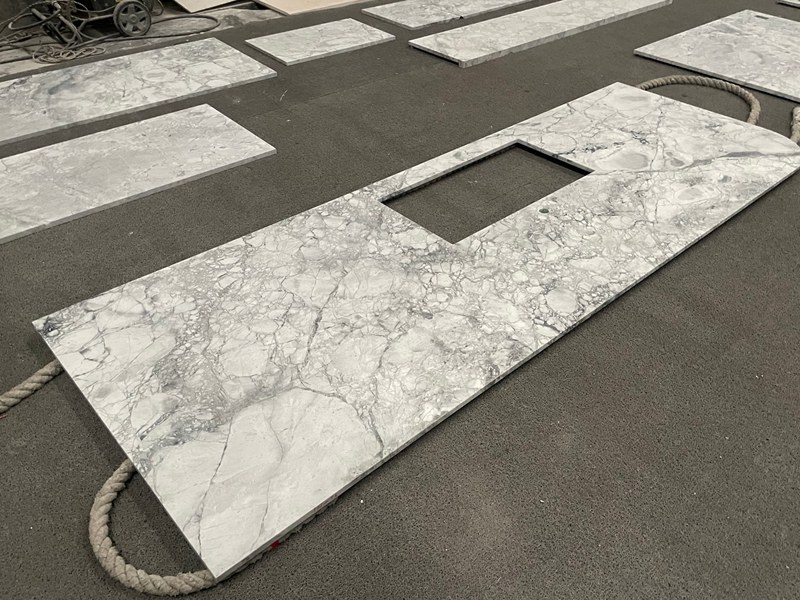 Luxury Calacatta Grey Quartzite