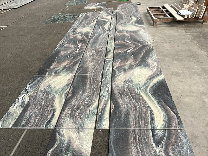 Verde Luana Marble Slabs