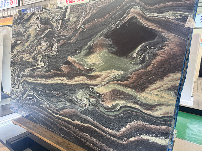 Verde Luana Marble Slabs