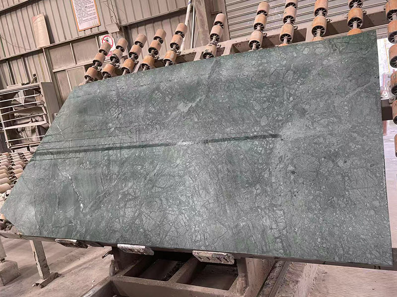 Verde Sintra Marble Sandblasted Slabs Verde Sintra Marble Sandblasted Slabs