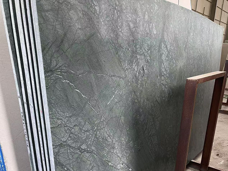 Verde Sintra Marble Sandblasted Slabs Verde Sintra Marble Sandblasted Slabs