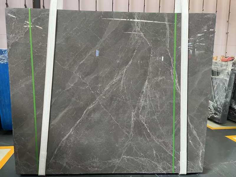 Hermes Grey marble slab 