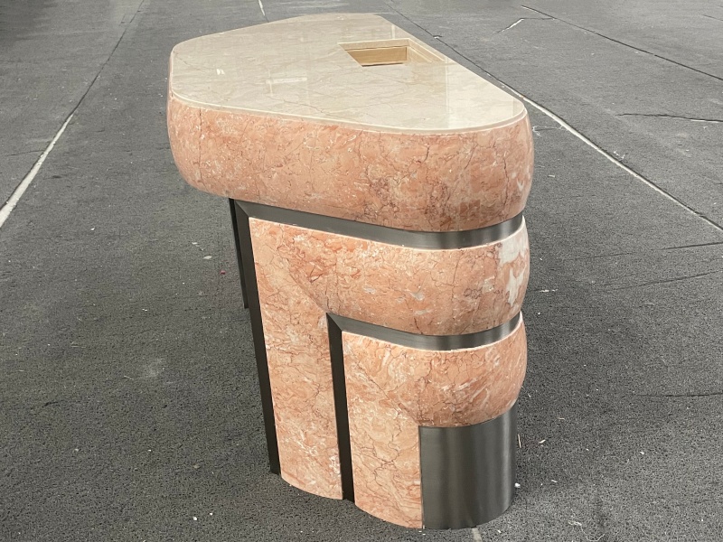 Rosa Tea and Golden Sunset Customized Counter Rosa Tea and Golden Sunset Customized Counter