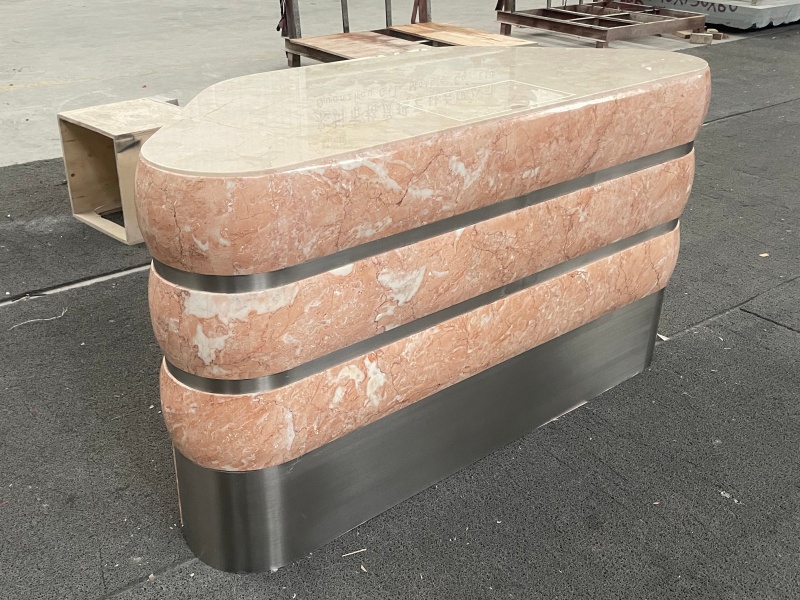 Rosa Tea and Golden Sunset Customized Counter Rosa Tea and Golden Sunset Customized Counter