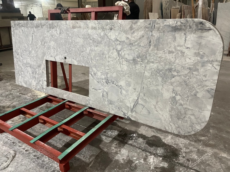 Brazilian Super White Quartzite Kitchen Brazilian Super White Quartzite Kitchen