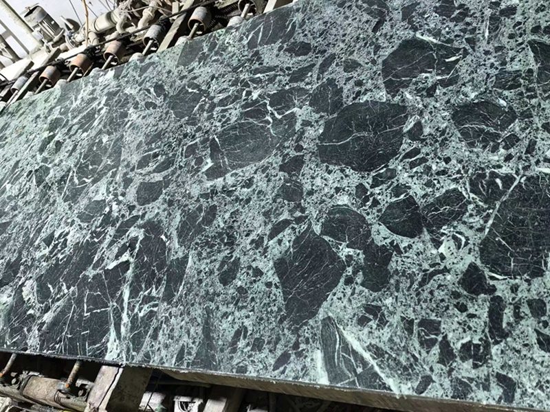 Polished Greek Verde Marble Slabs Polished Greek Verde Marble Slabs