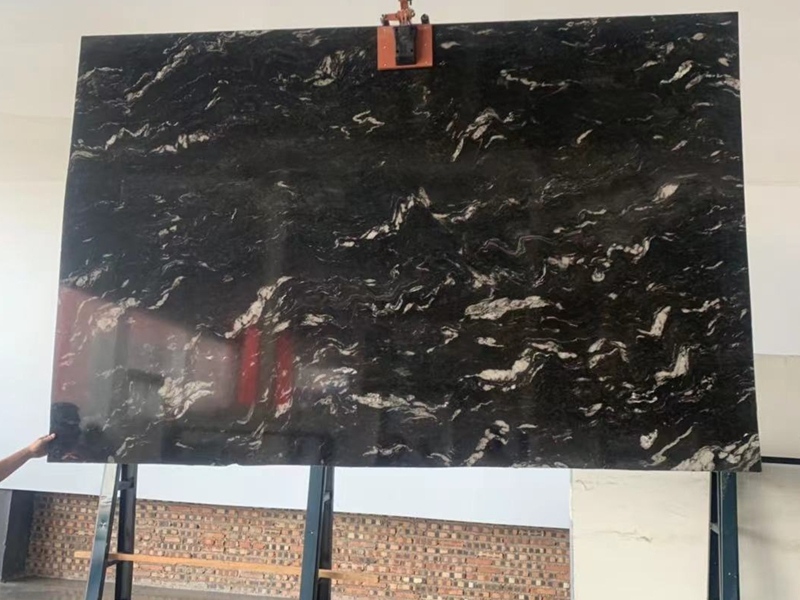 Gucci Black Quartzite Slab