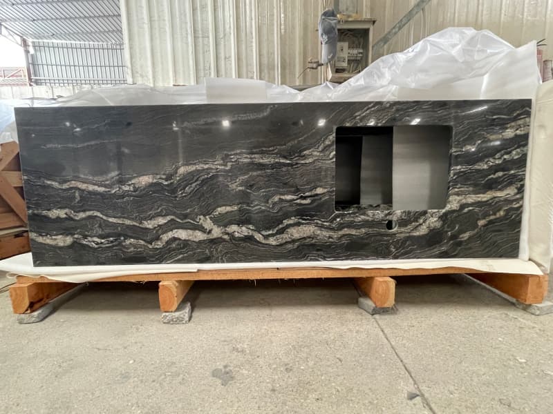 Cosmic Black Granite Vanity Tops Cosmic Black Granite Vanity Tops