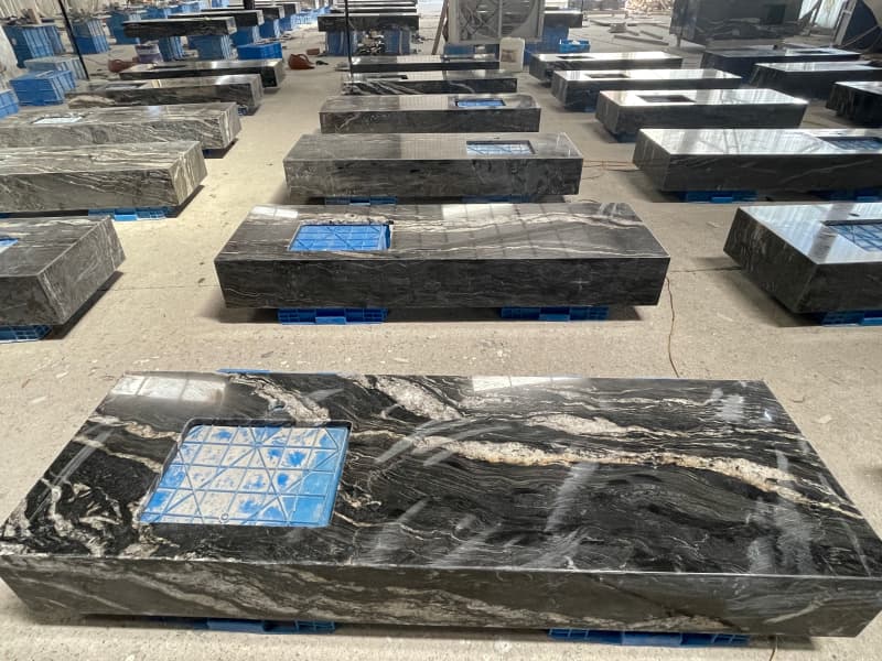 Cosmic Black Granite Vanity Tops Cosmic Black Granite Vanity Tops