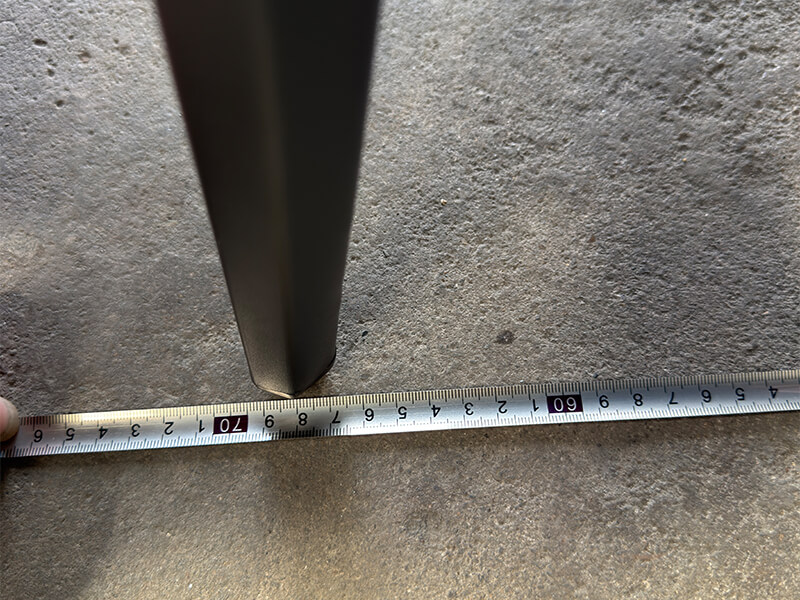 Pure White Velvet Sintered Stone Table Legs Pure White Velvet Sintered Stone Table Legs