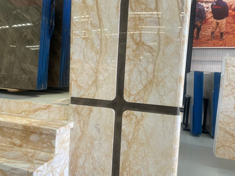 Gold marble countertops Gold marble countertops