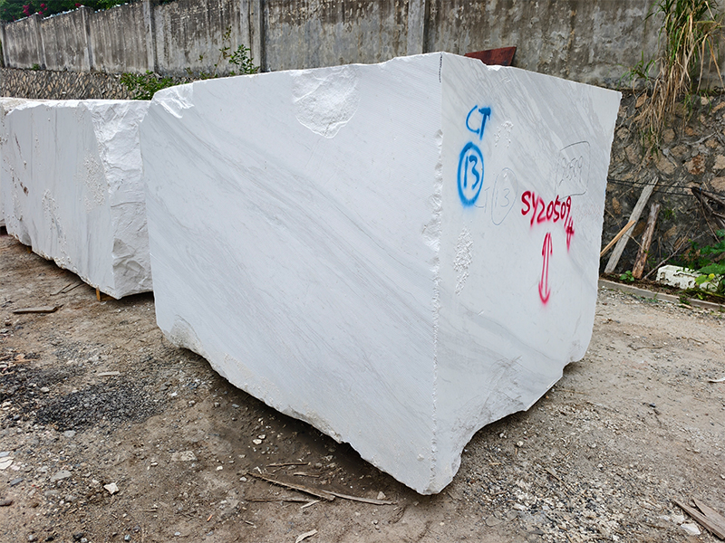 Volakas White Marble Blocks Volakas White Marble Blocks