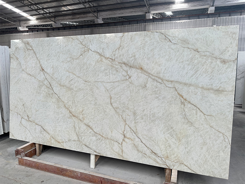 Brazilian Cristallo Look Artificial Quartz Slabs Brazilian Cristallo Look Artificial Quartz Slabs