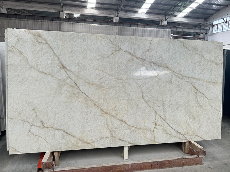 Brazilian Cristallo Look Artificial Quartz Slabs Brazilian Cristallo Look Artificial Quartz Slabs
