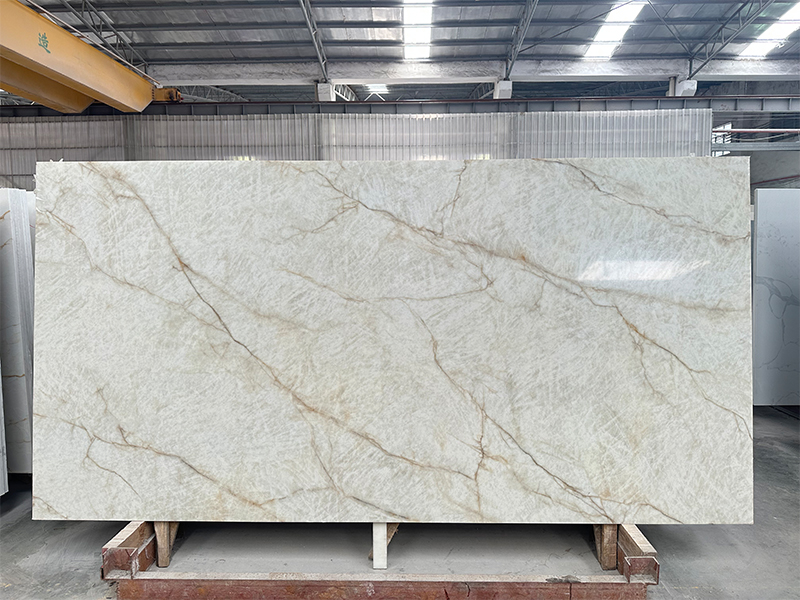 Brazilian Cristallo Look Artificial Quartz Slabs Brazilian Cristallo Look Artificial Quartz Slabs