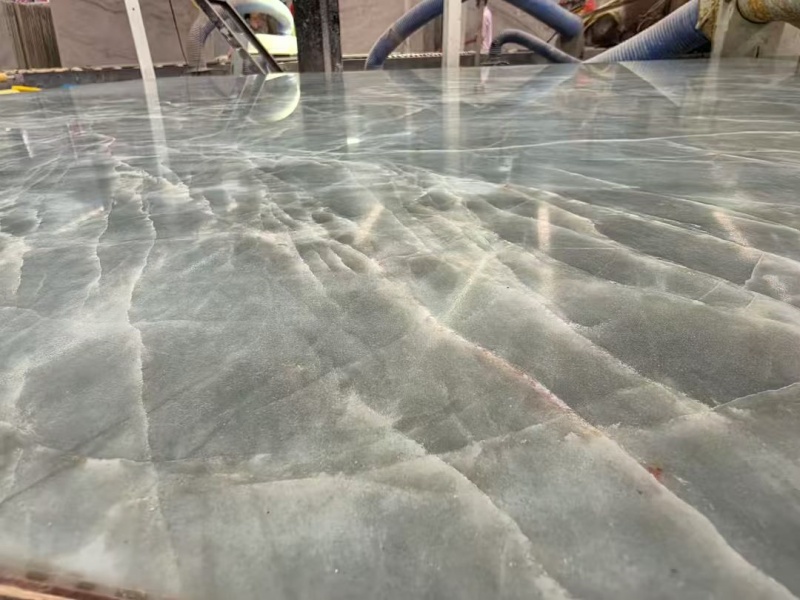 Emerald Green Quartzite detail