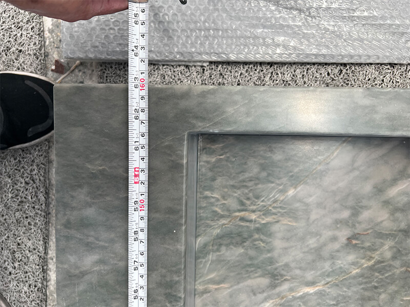 Persa Green Quartzite Vanity Top Persa Green Quartzite Vanity Top