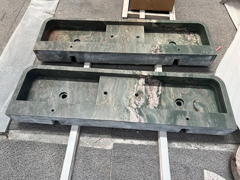 Persa Green Quartzite Vanity Top Persa Green Quartzite Vanity Top