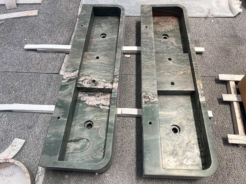 Persa Green Quartzite Vanity Top Persa Green Quartzite Vanity Top