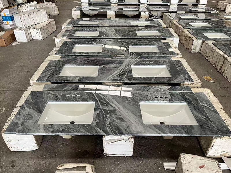 Florence Grey Vanity Tops