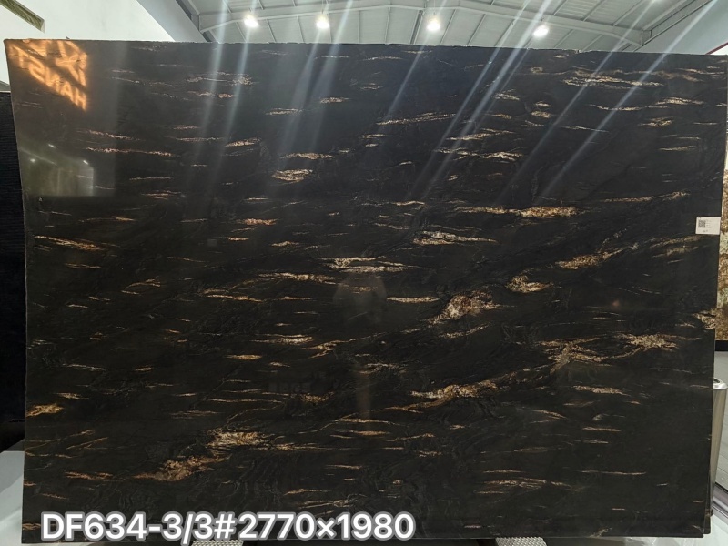 Titanium Gold Granite Slabs