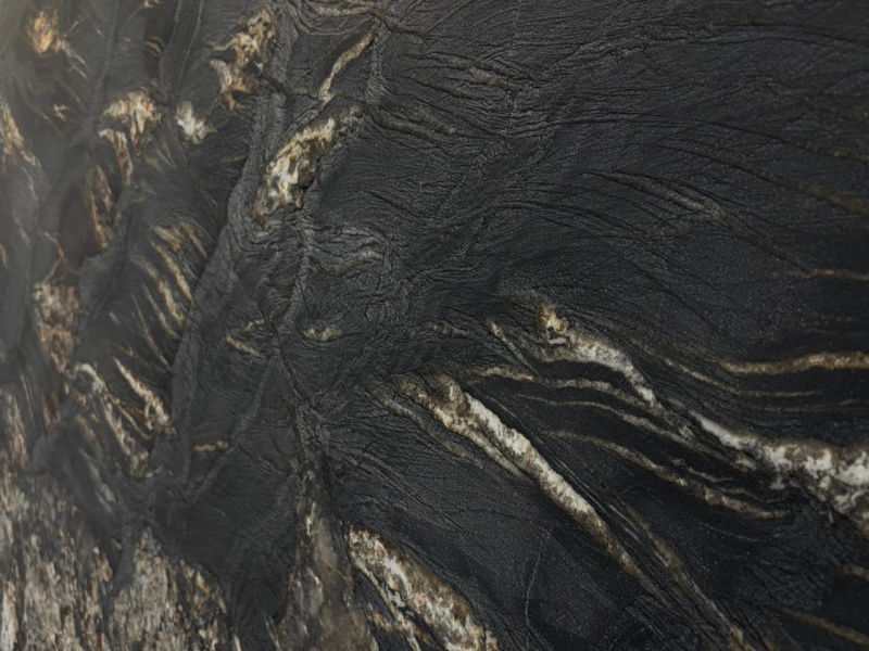 Titanium Gold Granite Close up