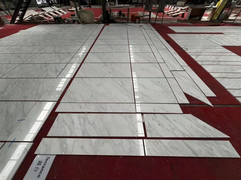 Polished Ariston White Marble