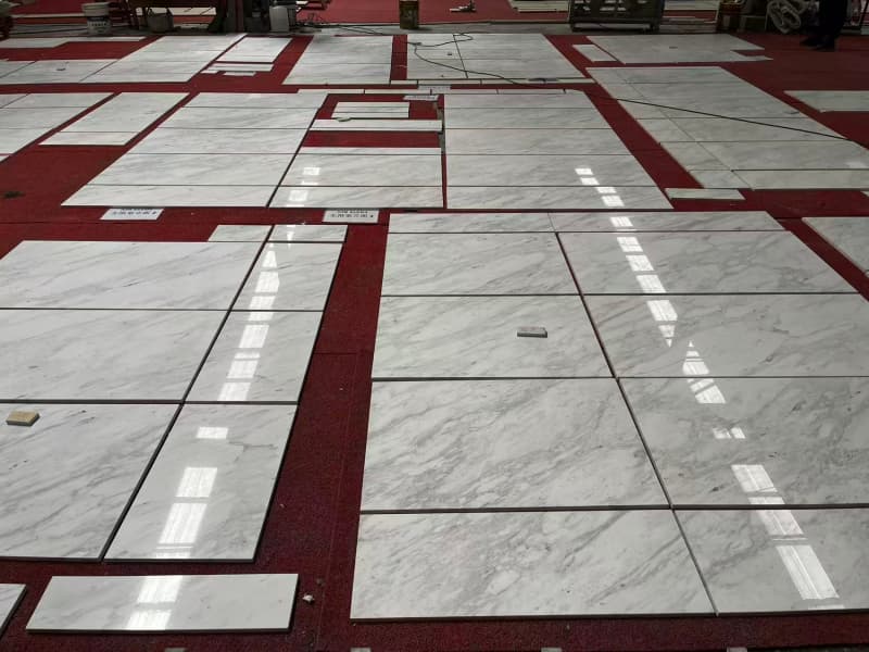 Ariston White Marble commercial project