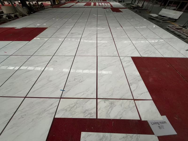 Polished Ariston White Marble
