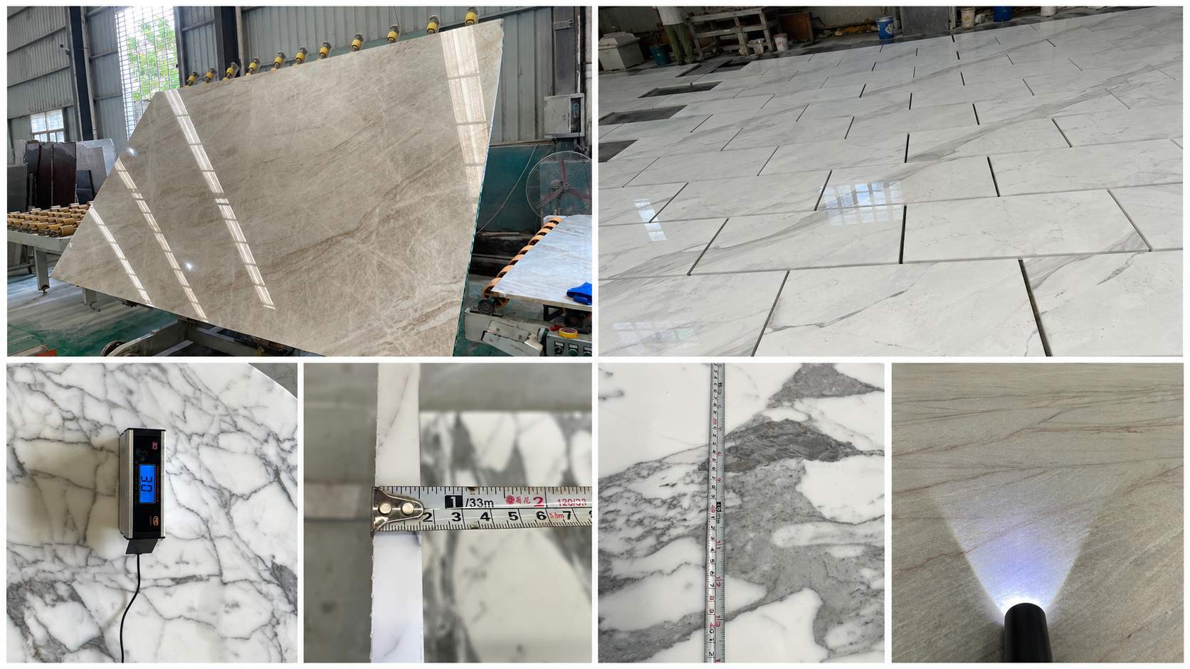 Excellent Stone stone quality control with dimensional measurement and finished product inspection